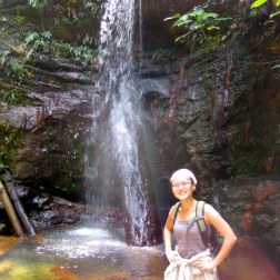 Noelle at Nibong Waterfall